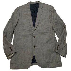 40R / J. Crew gray Blazer